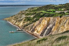 Isle of Wight  Alum Bay,  Needles, Isle of Wight, Coastal Path : walk, hiking, coastal, path, isle, of, wight, cliff, sea, david, morris, dtmphotography, walking, hike, coast